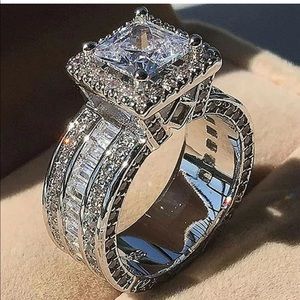 Big rock engagement bridal ring